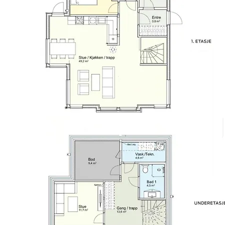 New Family Near Lifts In Sirdal 度假居 *